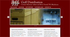 Desktop Screenshot of goffdist.com